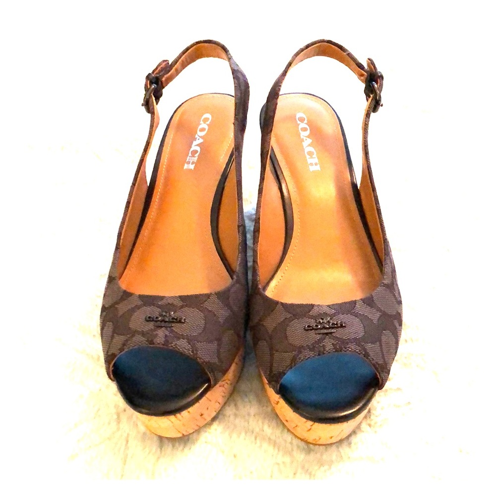 Coach sandal heels